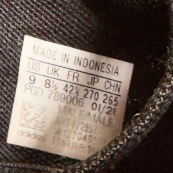 ADIDAS KAPTIR SUPER BOOST - Men’s Athletic Shoes - SIZE 9 - Picture 9 of 9